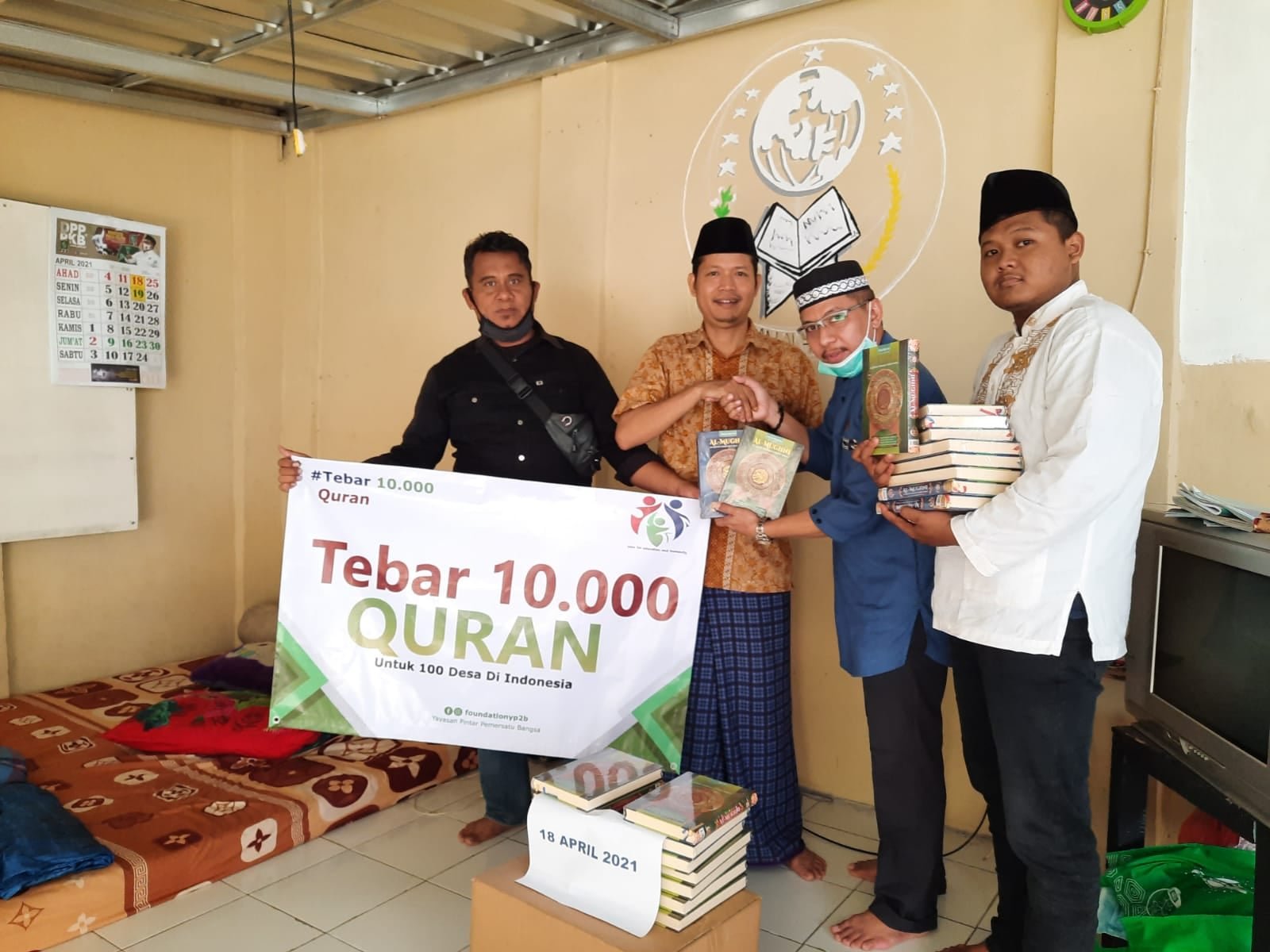 Tebar Al-Quran Ke Seluruh Negeri